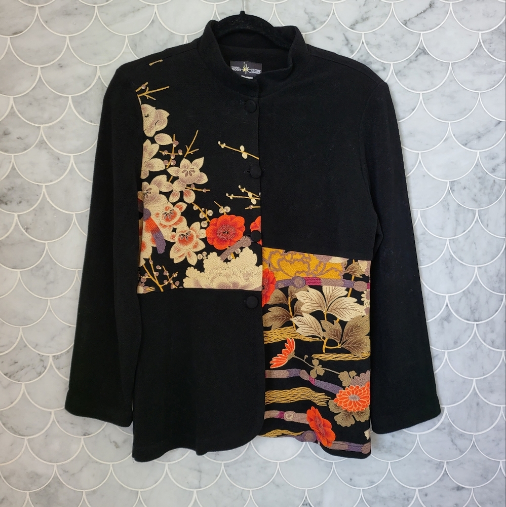 Moon Light Lightweight Japanese Print Jacket